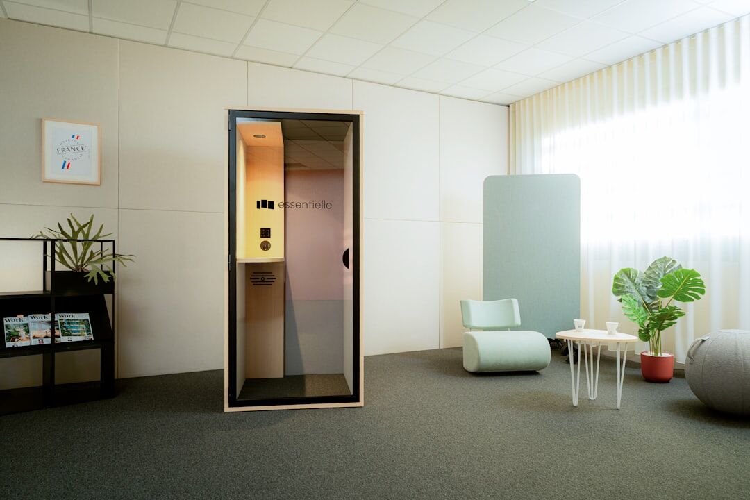 Espace de travail collaboratif moderne